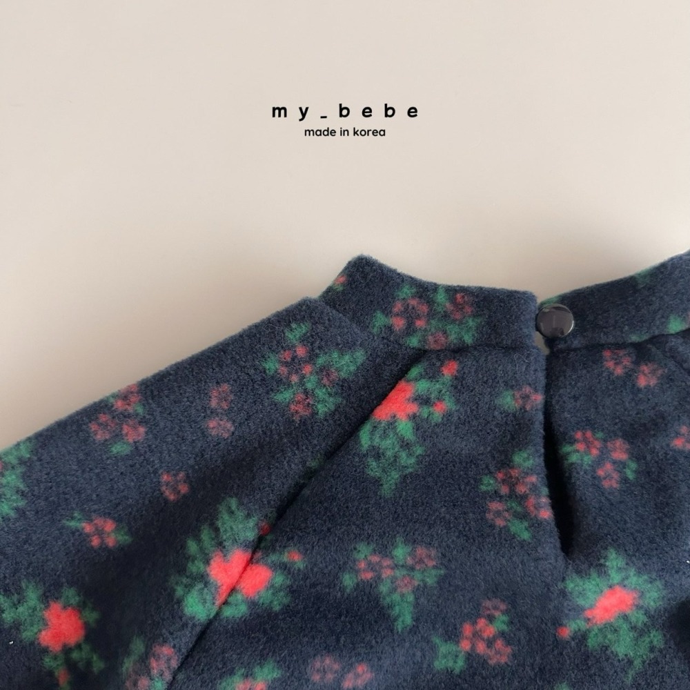 Mybebe 洋裝 마이베베 폴라폴리스프릴원피스-細節圖8