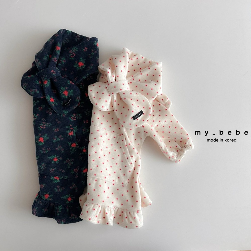 Mybebe 洋裝 마이베베 폴라폴리스프릴원피스-細節圖9