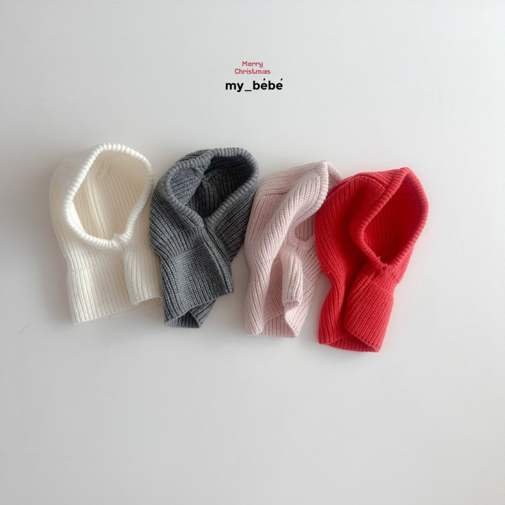 Mybebe 帽子 마이베베 니트지바라클라바-細節圖2