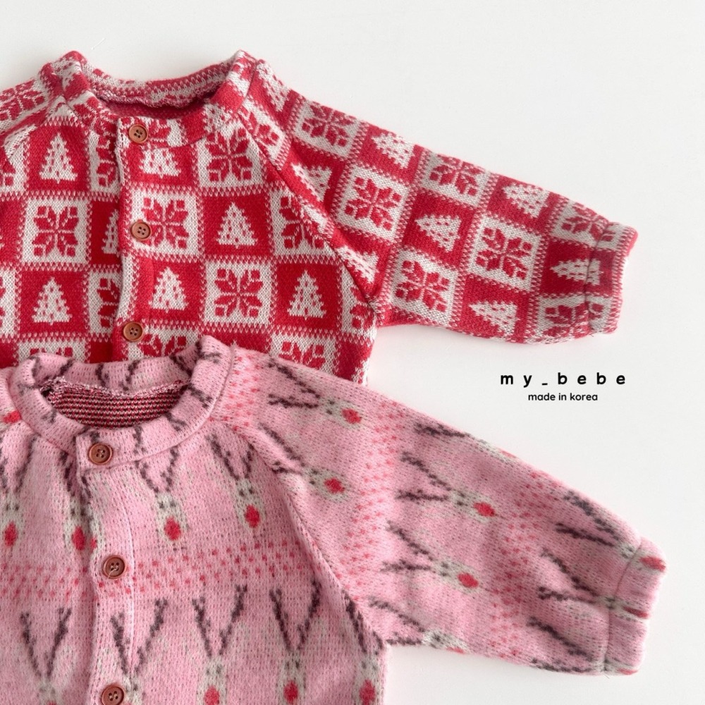 Mybebe 包屁衣 마이베베 루돌프단작슈트 聖誕 크리스마스-細節圖4