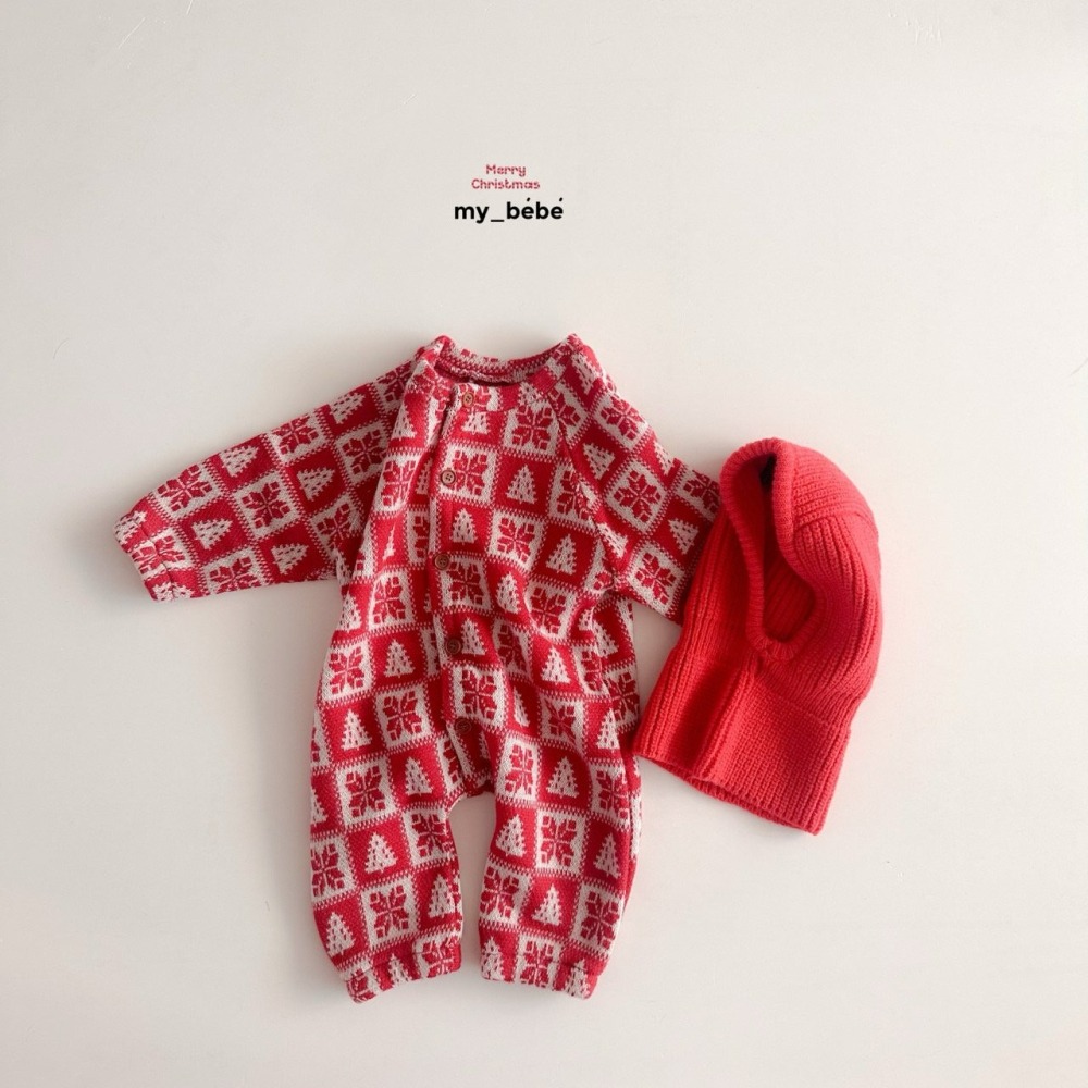 Mybebe 包屁衣 마이베베 루돌프단작슈트 聖誕 크리스마스-細節圖6