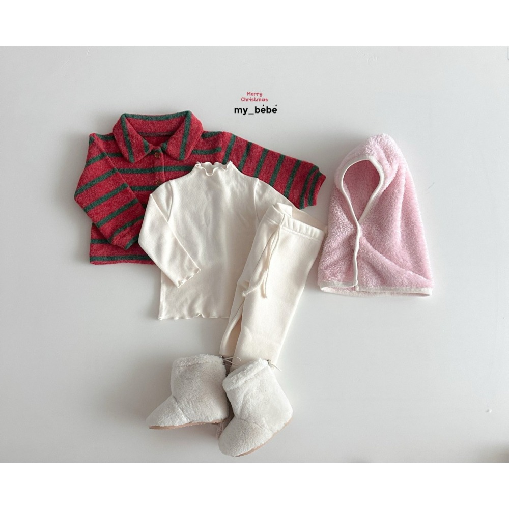 Mybebe 帽子 마이베베 보아털바라클라바 聖誕  크리스마스-細節圖10