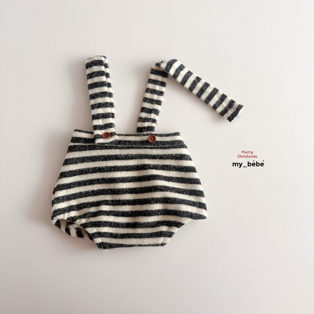 Mybebe 屁屁褲 마이베베 윈터멜빵블루머 聖誕  크리스마스-細節圖6