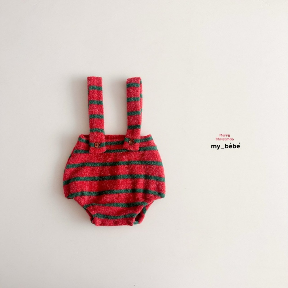 Mybebe 屁屁褲 마이베베 윈터멜빵블루머 聖誕  크리스마스-規格圖10