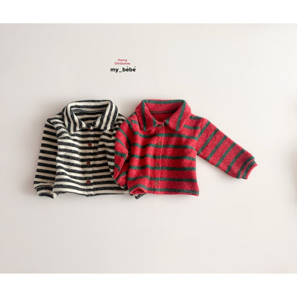 Mybebe 開襟衫 마이베베 카라가디건 聖誕  크리스마스-細節圖3