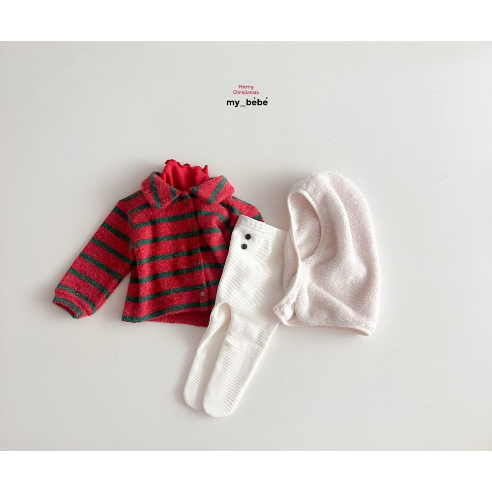 Mybebe 開襟衫 마이베베 카라가디건 聖誕  크리스마스-細節圖8