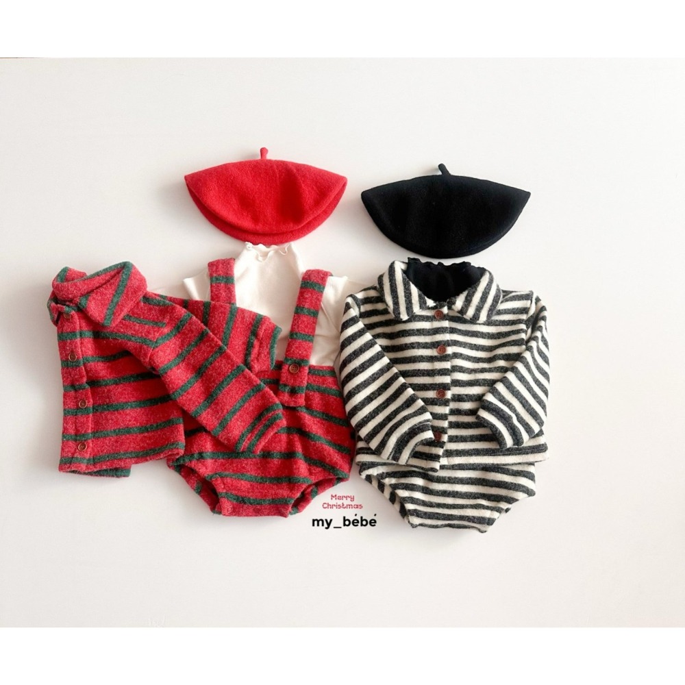 Mybebe 開襟衫 마이베베 카라가디건 聖誕  크리스마스-細節圖10