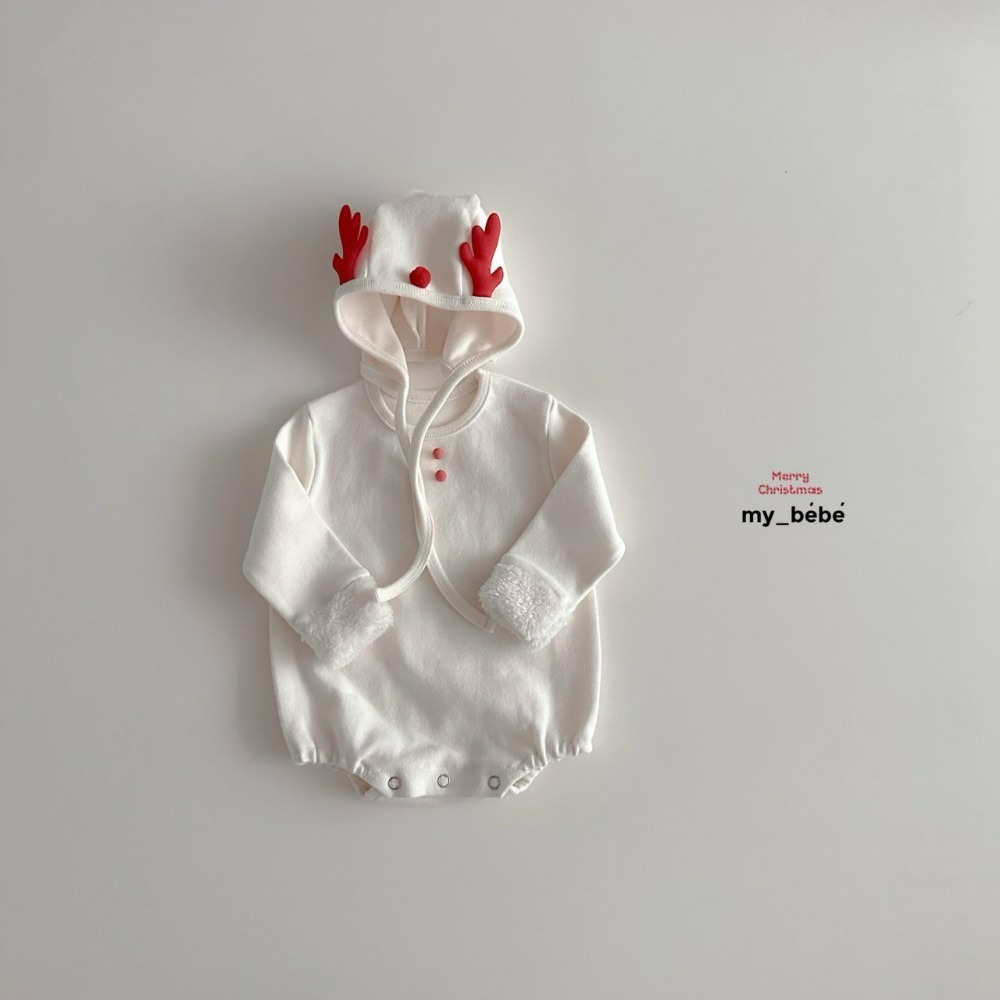 Mybebe 套裝 包屁衣 含帽  마이베베 클스마스슈트(보넷세트) 聖誕  크리스마스-規格圖11