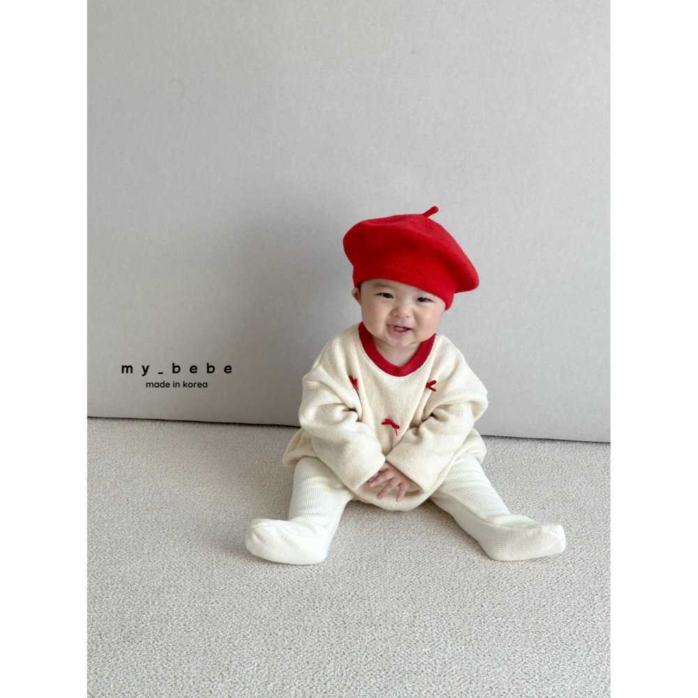 Mybebe 包屁衣 마이베베 겨울밴딩슈트-細節圖2