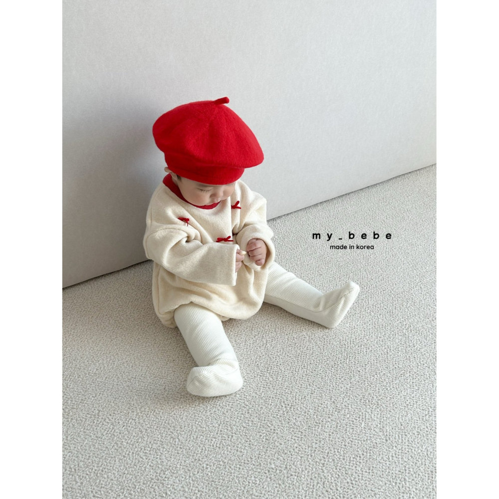 Mybebe 包屁衣 마이베베 겨울밴딩슈트-細節圖4