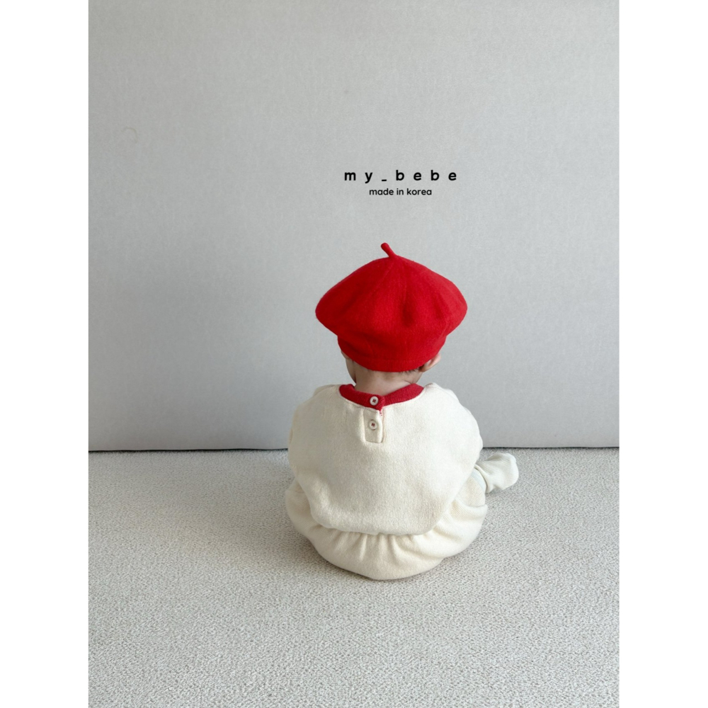 Mybebe 包屁衣 마이베베 겨울밴딩슈트-細節圖5