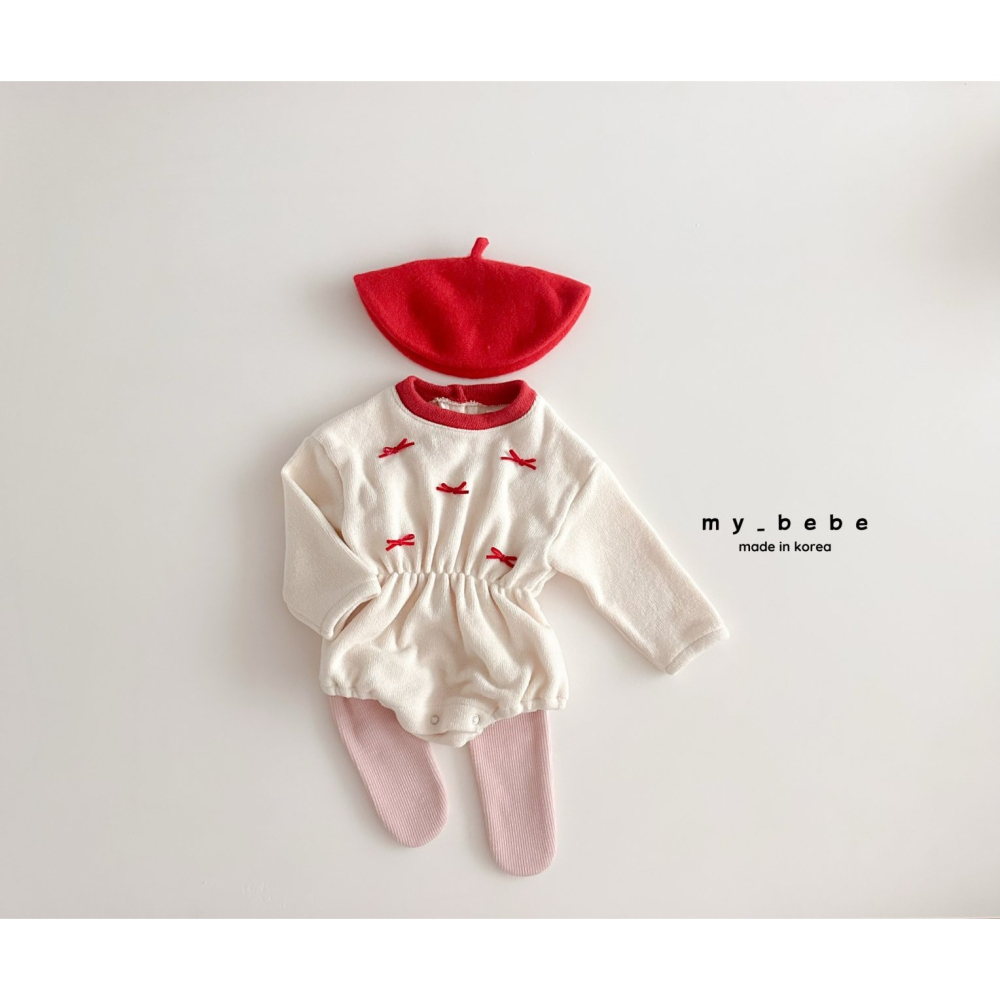 Mybebe 包屁衣 마이베베 겨울밴딩슈트-細節圖9