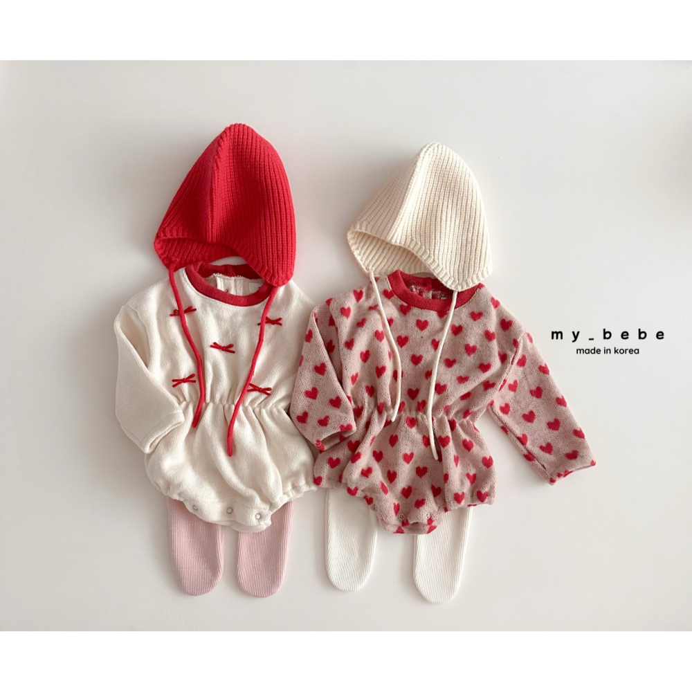 Mybebe 包屁衣 마이베베 겨울밴딩슈트-細節圖11