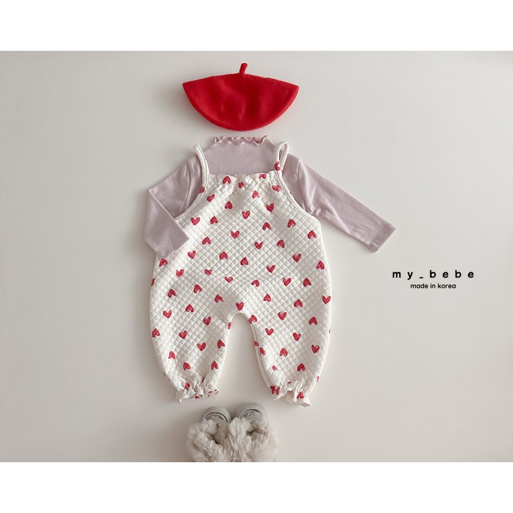 Mybe 吊帶褲 마이베베 귀요미끈오버롤-規格圖11