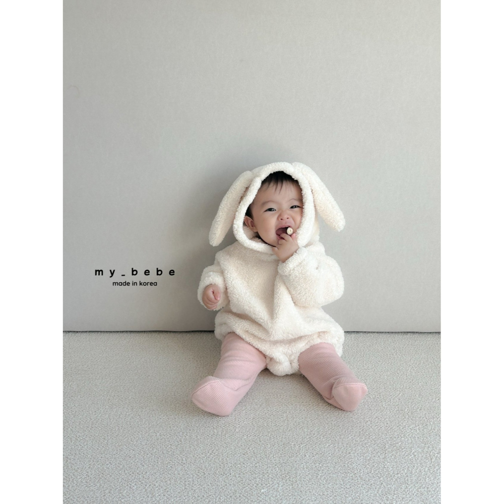 Mybebe 包屁衣 마이베베 토끼보아퍼슈트-細節圖2