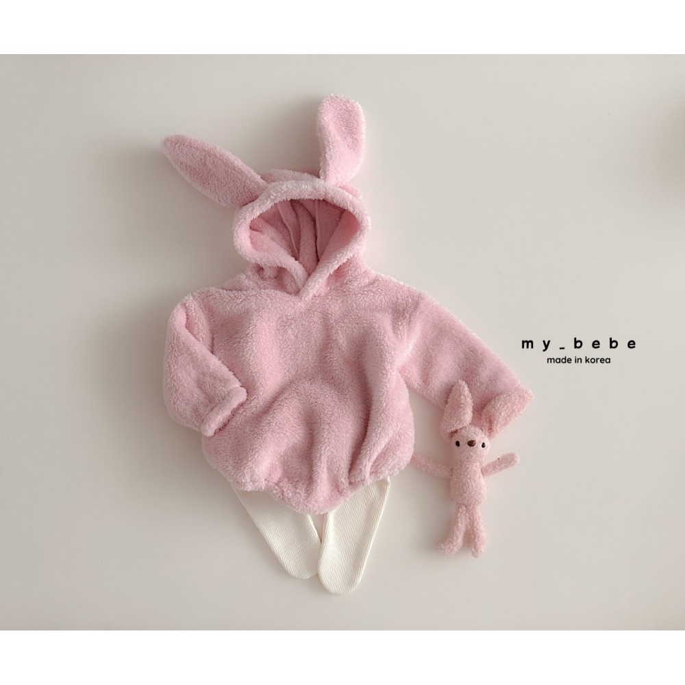 Mybebe 包屁衣 마이베베 토끼보아퍼슈트-規格圖10