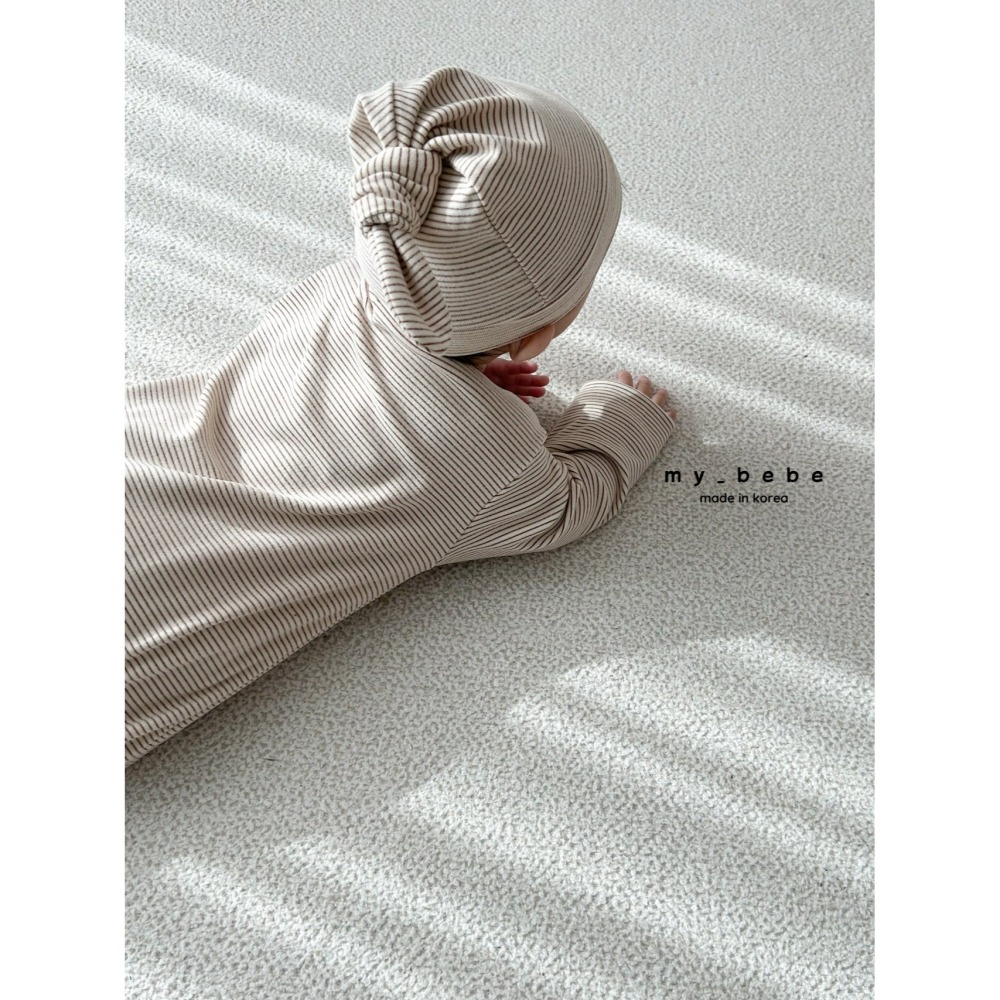 Mybebe 套裝 包屁衣 含帽 마이베베 통통슈트세트(슈트+꼭지보넷세트)-細節圖8