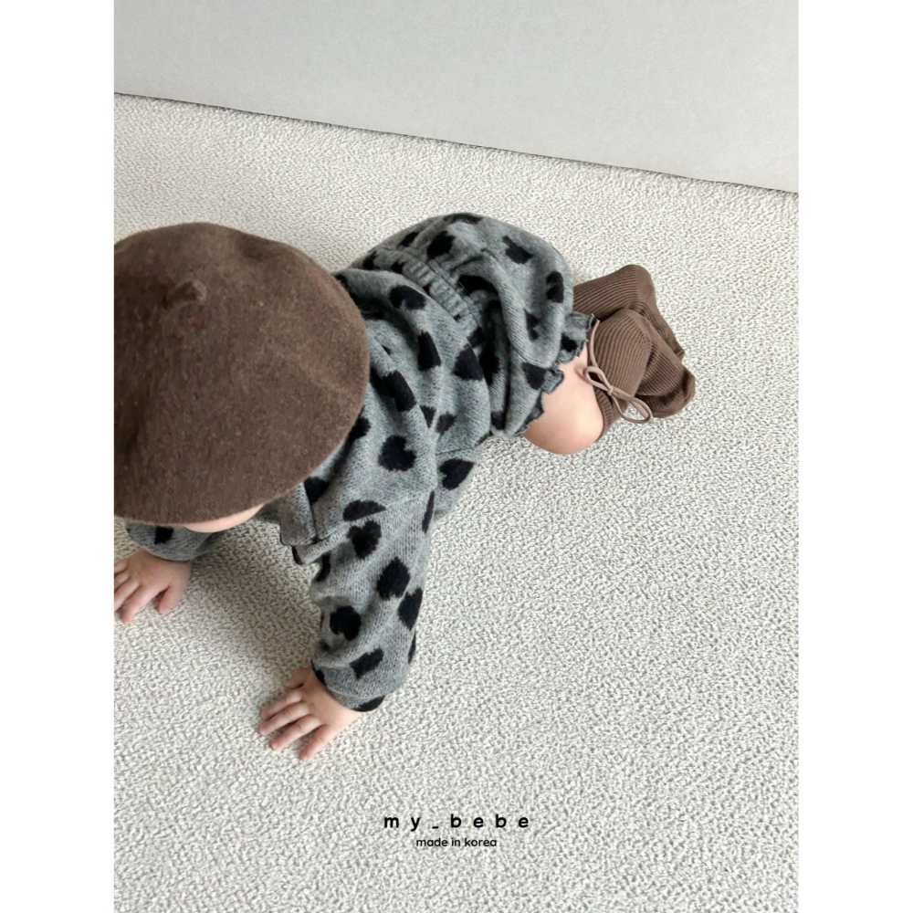 Mybebe 套裝 屁屁褲 마이베베 하트쟈가드블루머세트-細節圖4