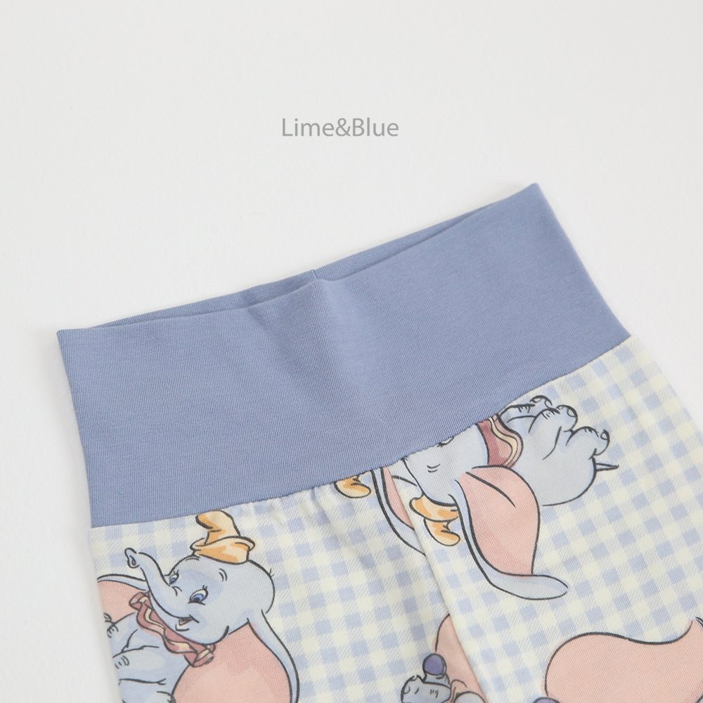 Lime&Blue 套裝 上下 bebe 라임앤블루 체크프렌즈베이비세트-細節圖7