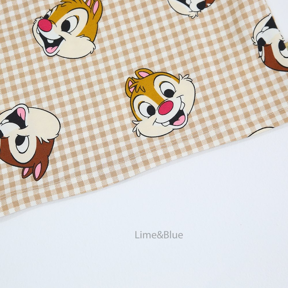 Lime&Blue 套裝 上下 라임앤블루 체크프렌즈실내복-細節圖7