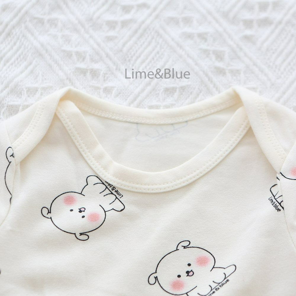 Lime&Blue 套裝 上下 bebe 라임앤블루 댕댕이베이비세트-細節圖3