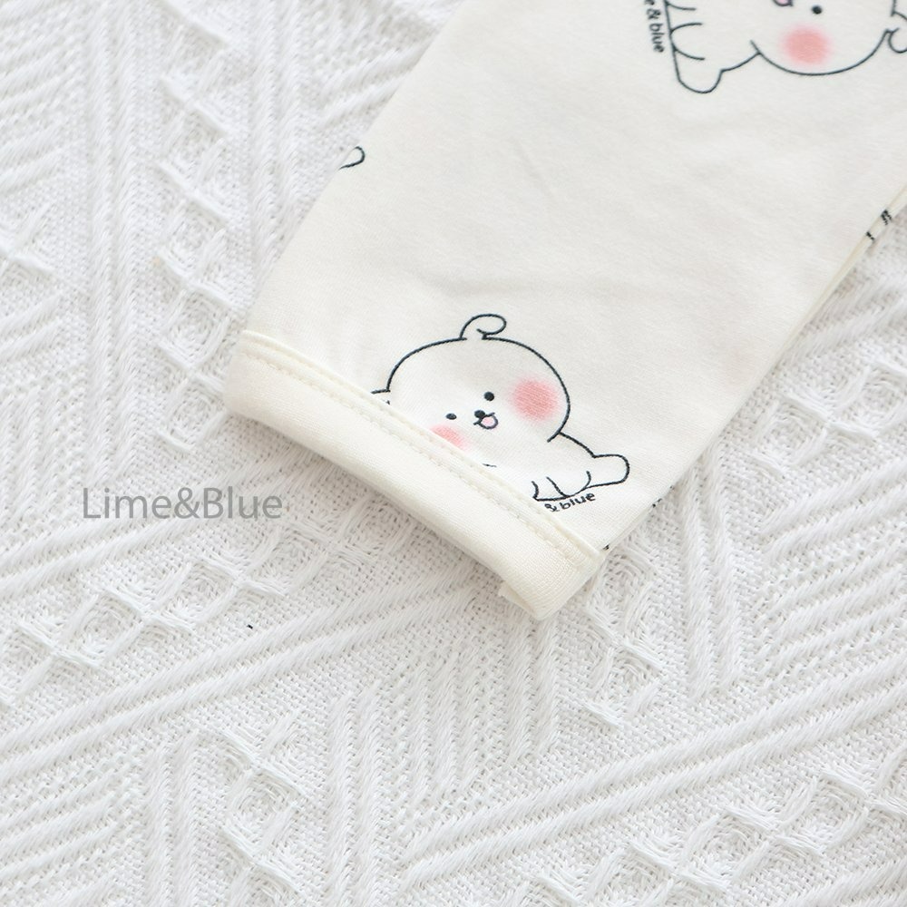 Lime&Blue 套裝 上下 bebe 라임앤블루 댕댕이베이비세트-細節圖7