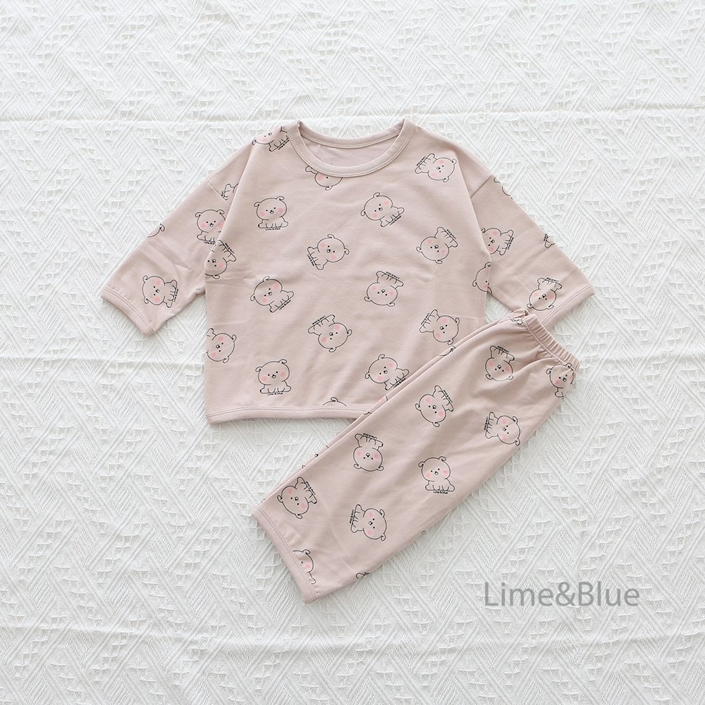 Lime&Blue 套裝 上下 라임앤블루 댕댕이상하세트-規格圖11