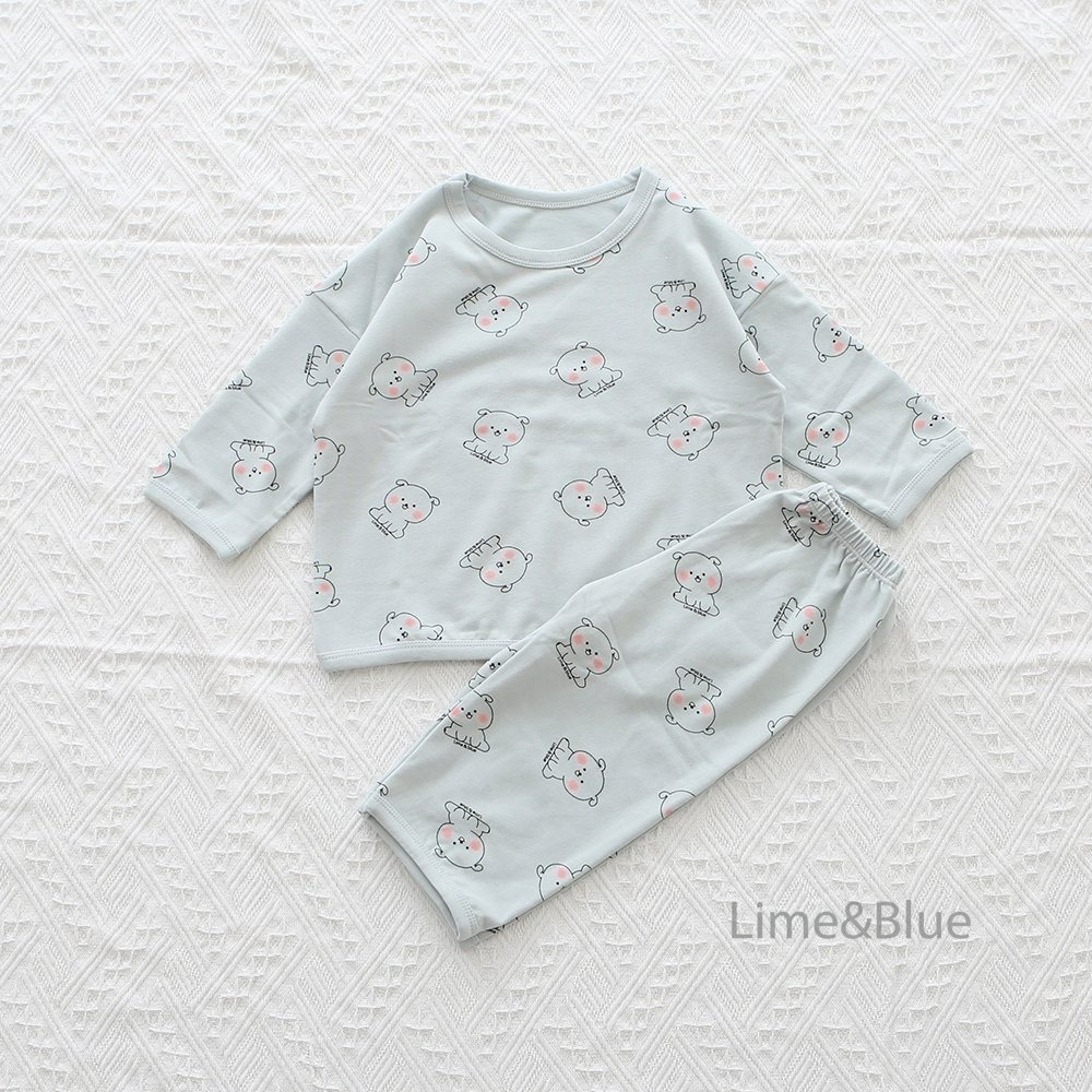 Lime&Blue 套裝 上下 라임앤블루 댕댕이상하세트-規格圖11