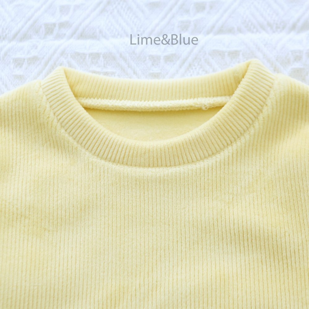 Lime&Blue 套裝 上下 라임앤블루 윈터벨로아상하세트-細節圖6