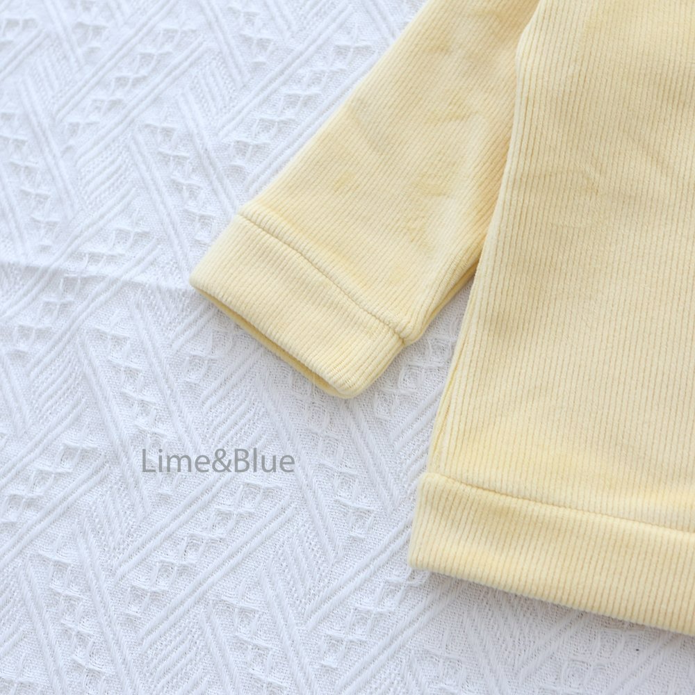 Lime&Blue 套裝 上下 라임앤블루 윈터벨로아상하세트-細節圖7