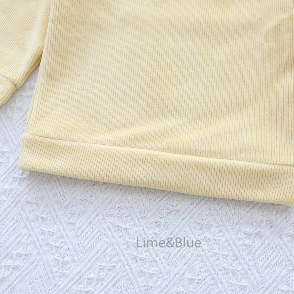 Lime&Blue 套裝 上下 라임앤블루 윈터벨로아상하세트-細節圖8