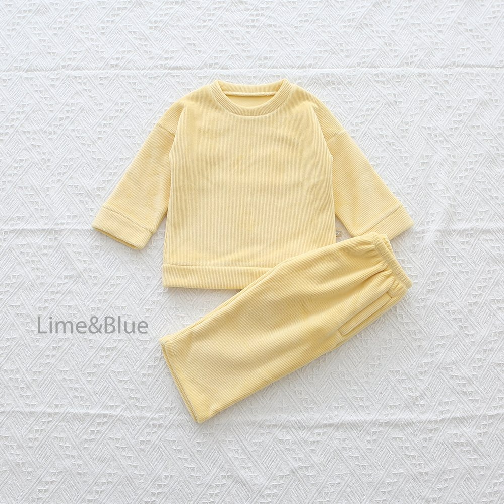 Lime&Blue 套裝 上下 라임앤블루 윈터벨로아상하세트-規格圖11