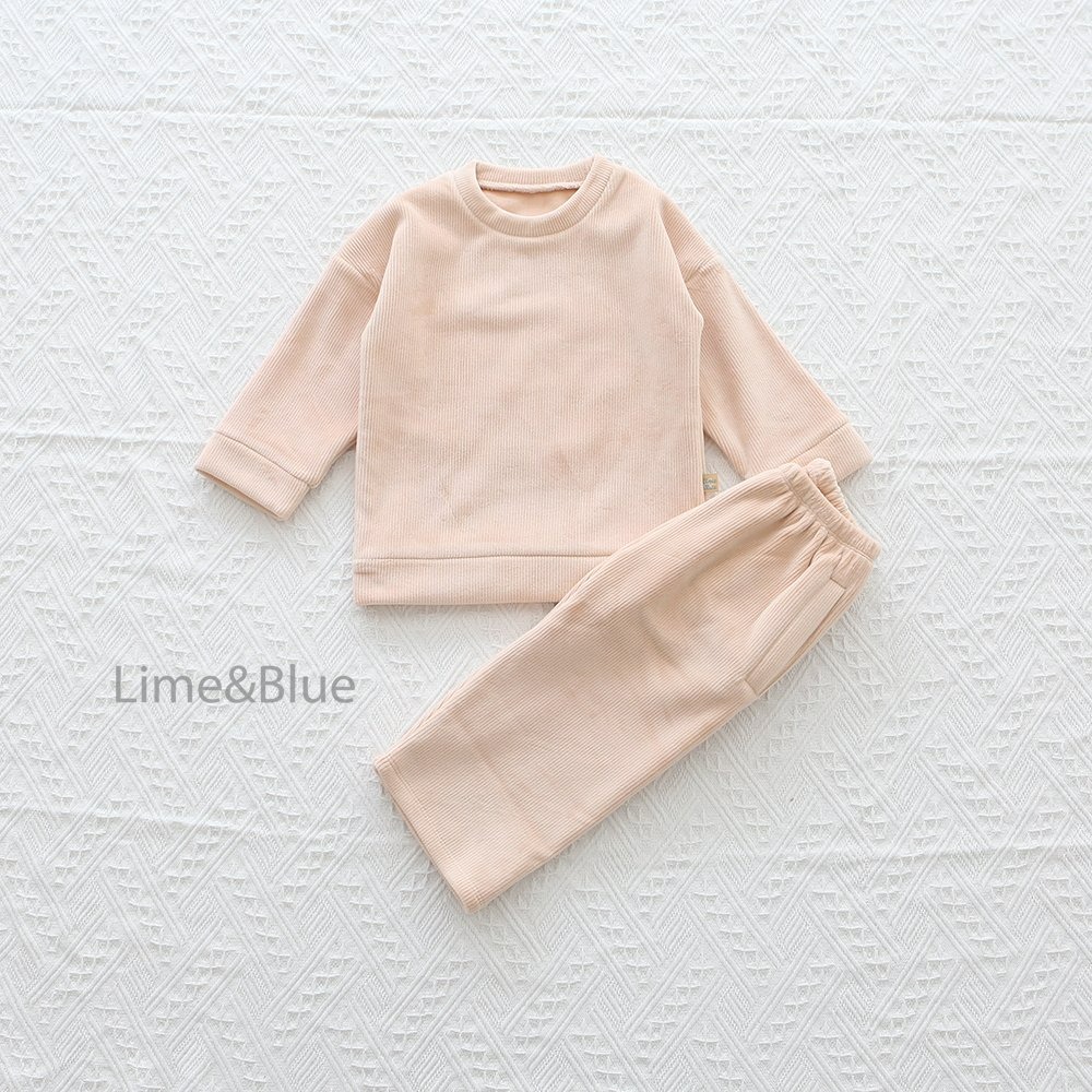 Lime&Blue 套裝 上下 라임앤블루 윈터벨로아상하세트-規格圖11