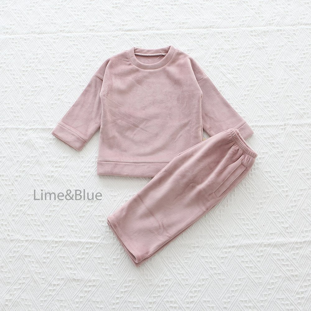 Lime&Blue 套裝 上下 라임앤블루 윈터벨로아상하세트-規格圖11