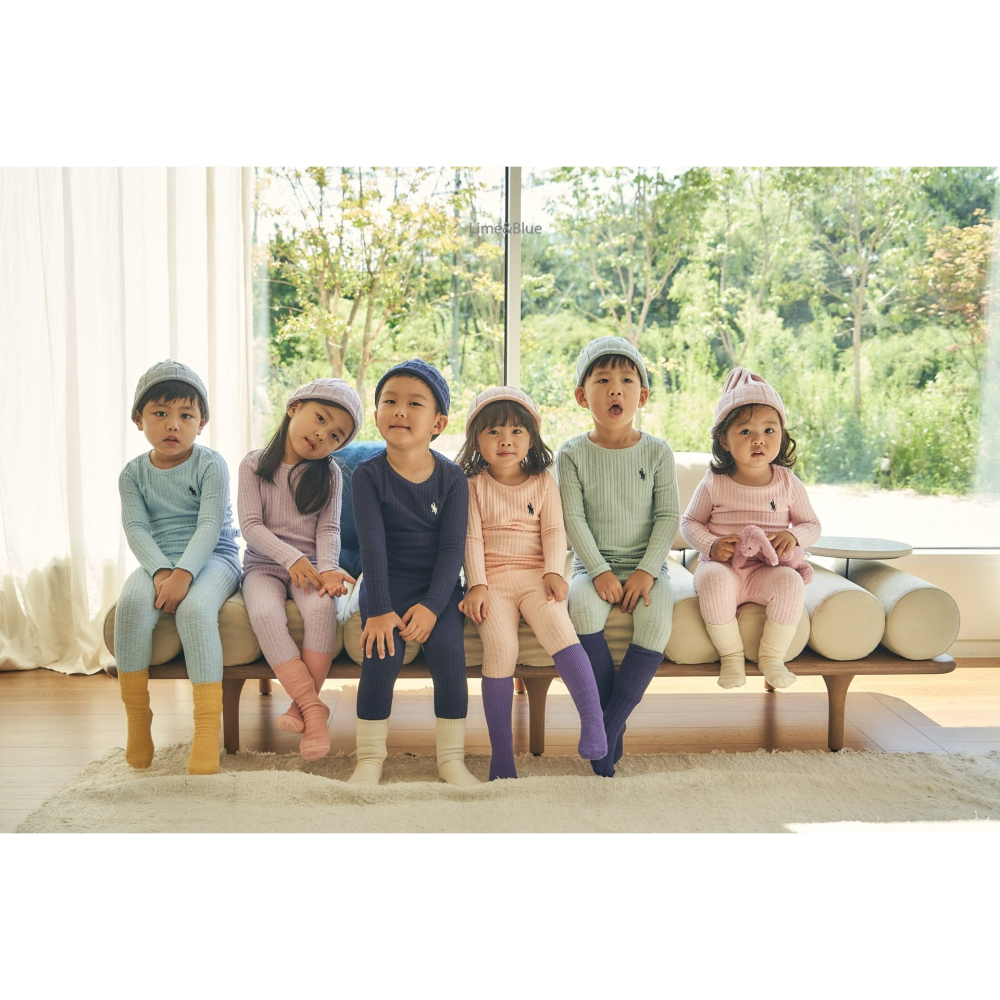 Lime&Blue 帽子 라임앤블루 러브미니트비니-細節圖2