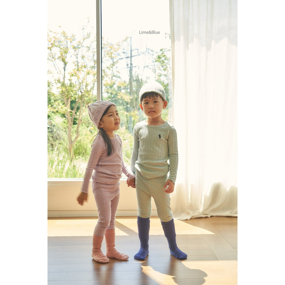 Lime&Blue 帽子 라임앤블루 러브미니트비니-細節圖4