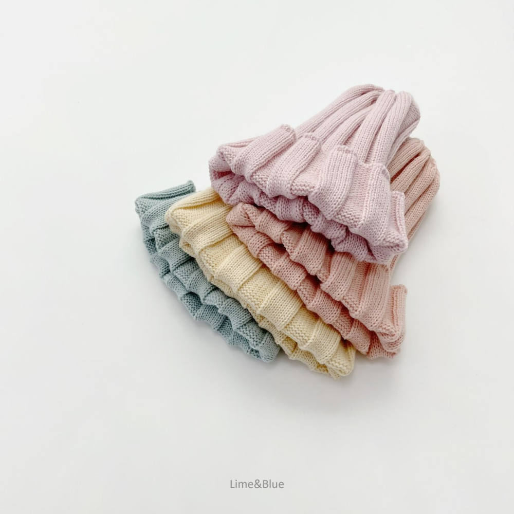 Lime&Blue 帽子 라임앤블루 러브미니트비니-細節圖8