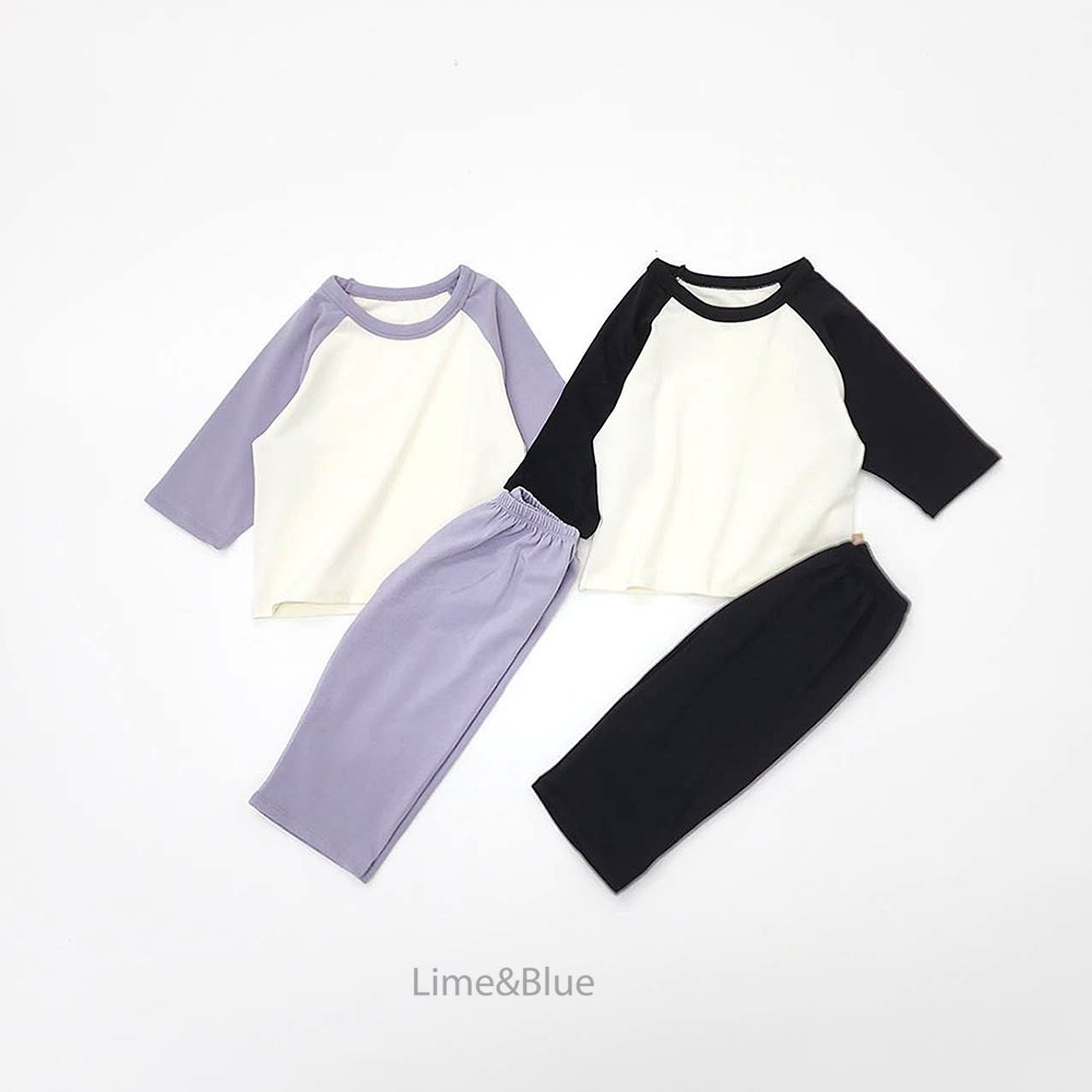 Lime&Blue 套裝 上下 라임앤블루 버터나그랑상하세트-細節圖4