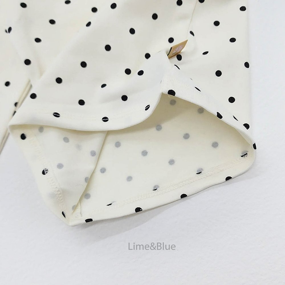 Lime&Blue 套裝 上下 bebe 라임앤블루 어텀도트베스트베이비세트-細節圖5