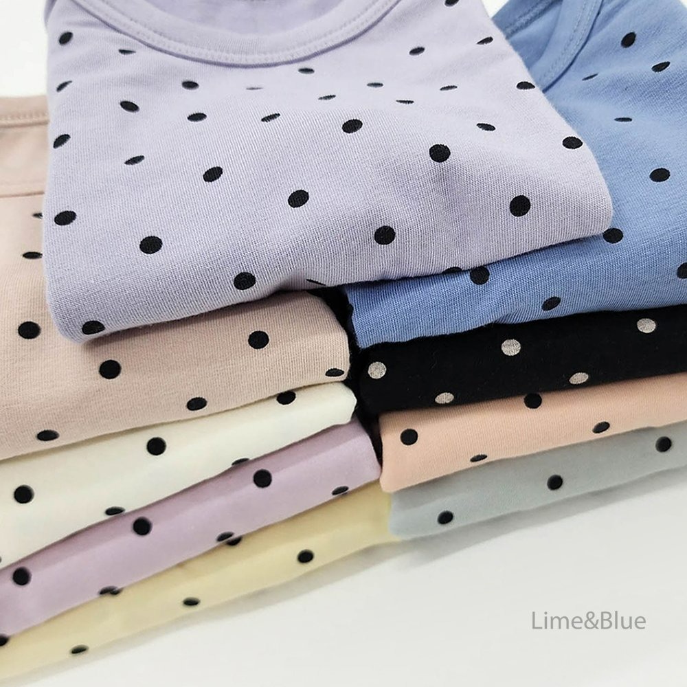 Lime&Blue 套裝 上下 bebe 라임앤블루 어텀도트베스트베이비세트-細節圖8