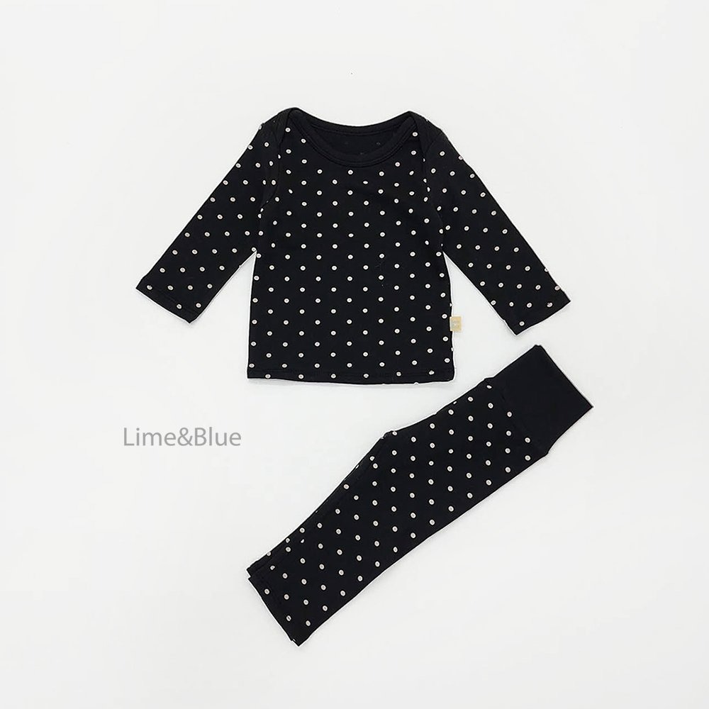 Lime&Blue 套裝 上下 bebe 라임앤블루 어텀도트베스트베이비세트-規格圖8