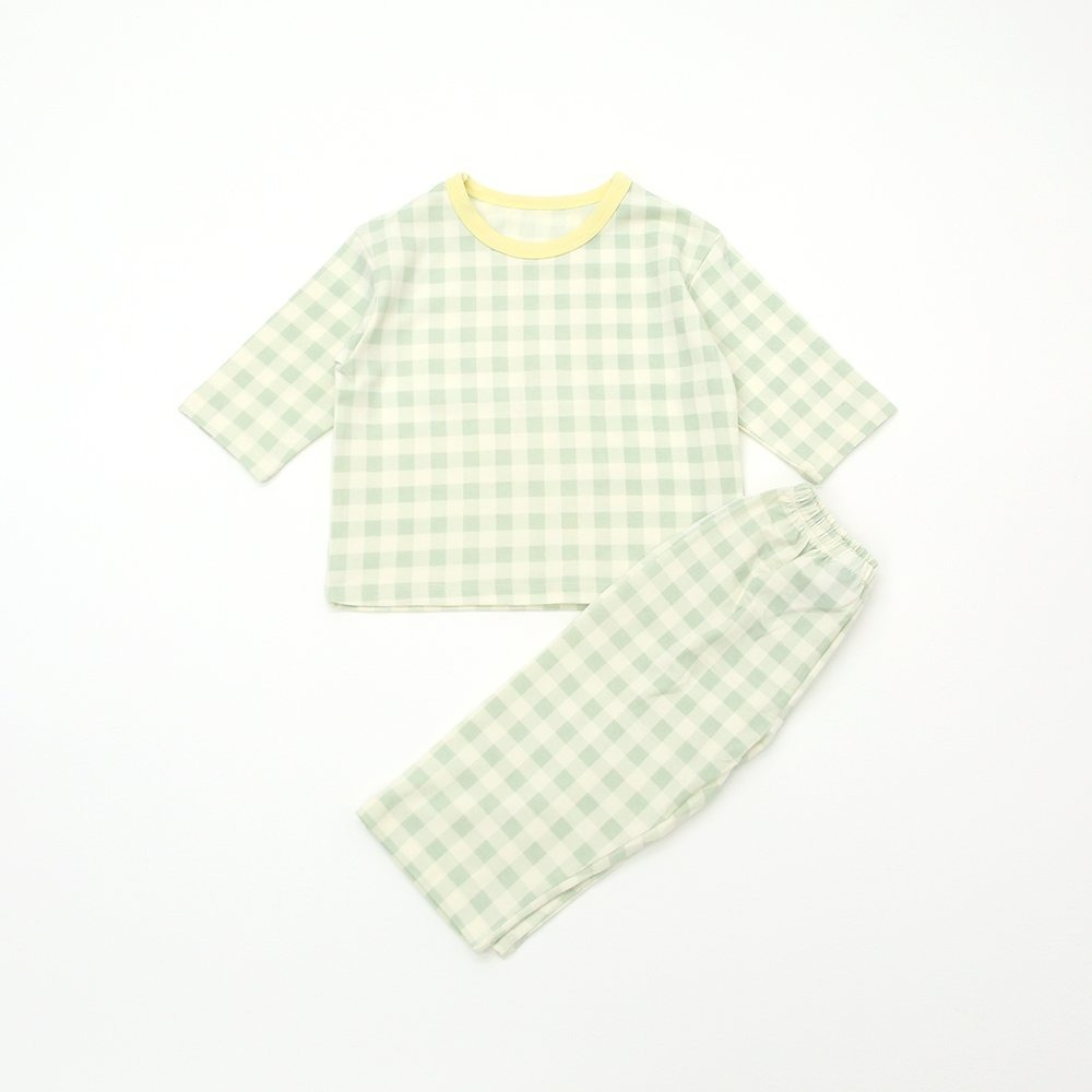 Lime&Blue 套裝 上下 Kids 라임앤블루 어텀크래커체크상하세트-規格圖9