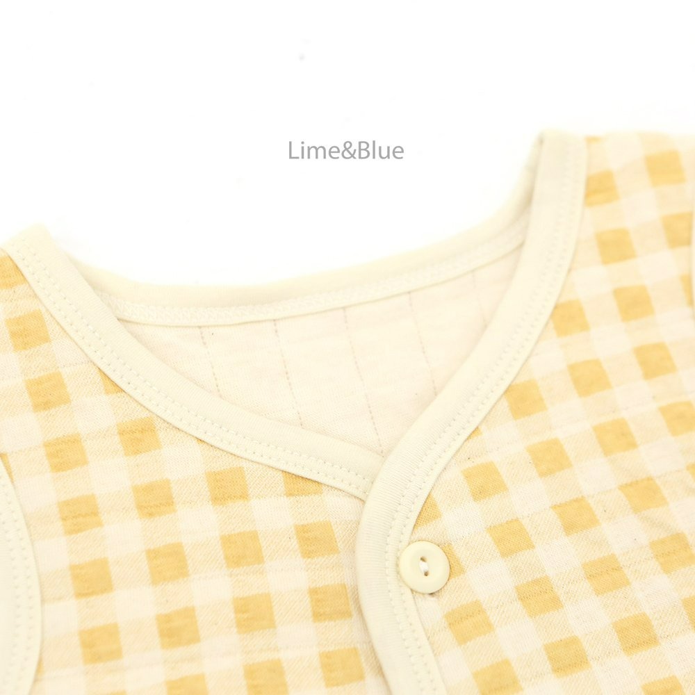 Lime&Blue 背心 라임앤블루 크래커누빔수면조끼-細節圖7