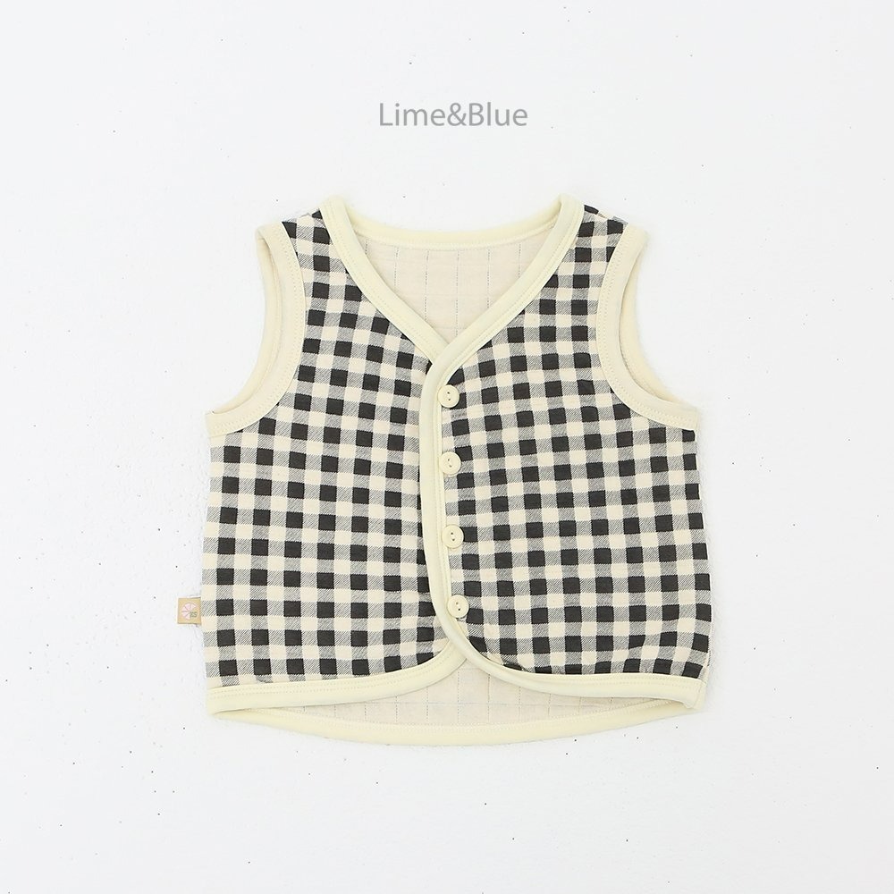 Lime&Blue 背心 Kids 라임앤블루 크래커누빔수면조끼-規格圖10