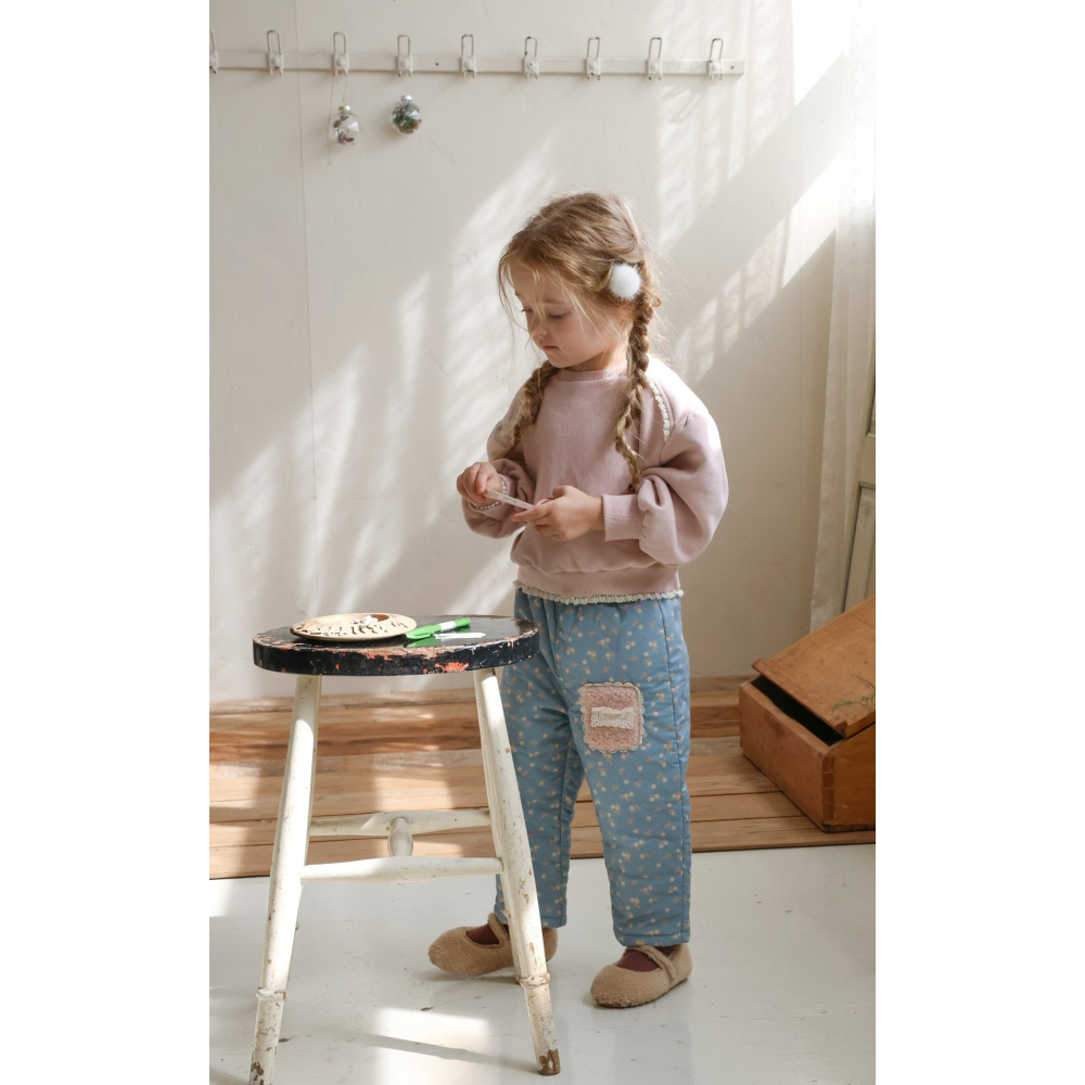 Flo 上衣 플로 로제맨투맨-細節圖2