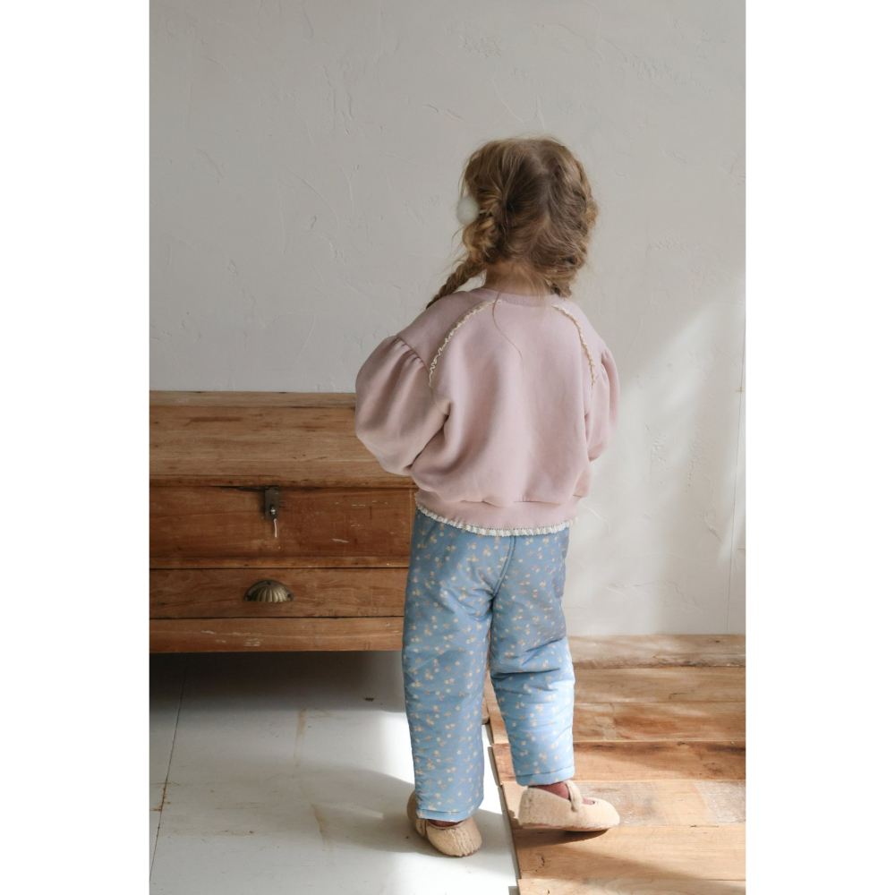 Flo 上衣 플로 로제맨투맨-細節圖3