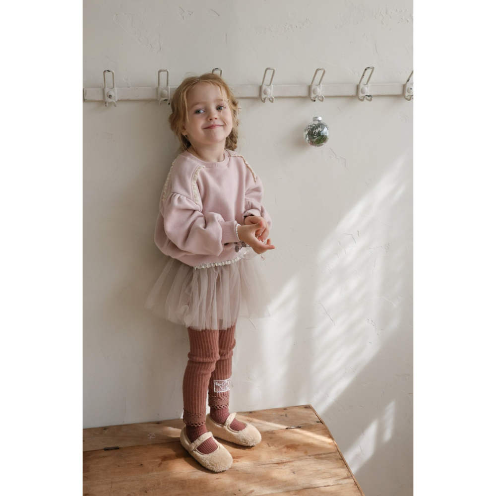 Flo 上衣 플로 로제맨투맨-細節圖4