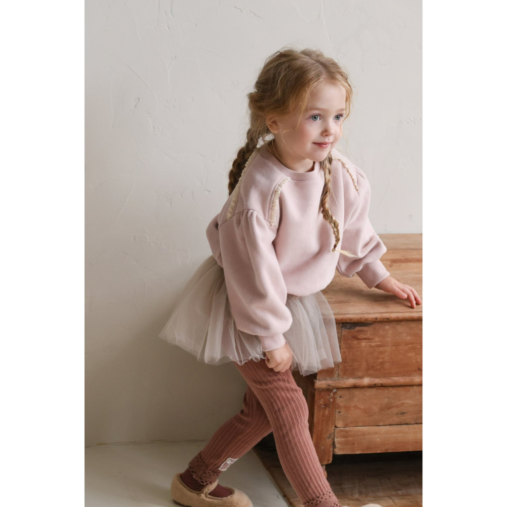 Flo 上衣 플로 로제맨투맨-細節圖5