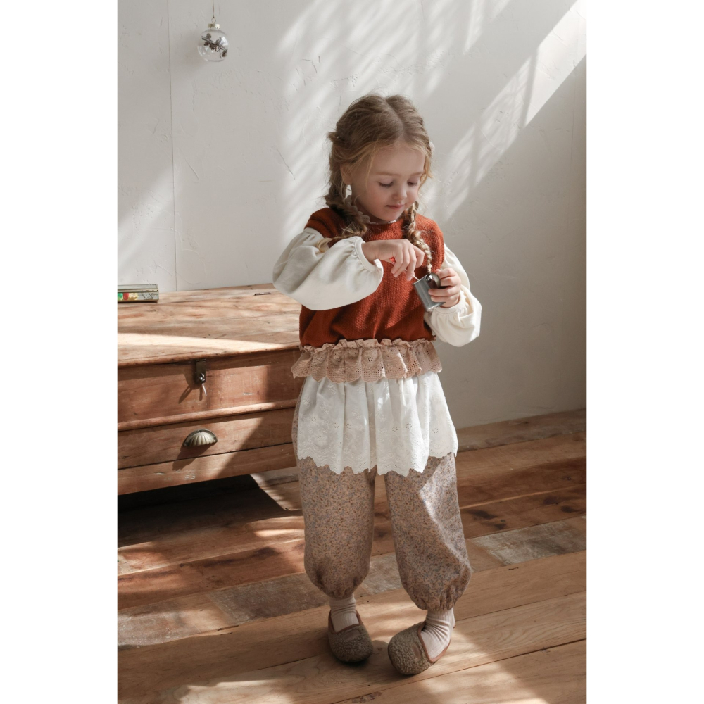 Flo 褲子 플로 다즐링팬츠-細節圖2