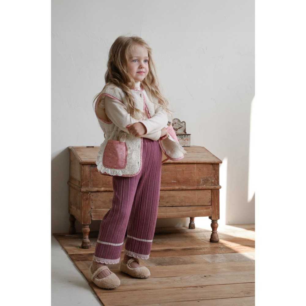 Flo 褲子 플로 츄러스팬츠-細節圖4